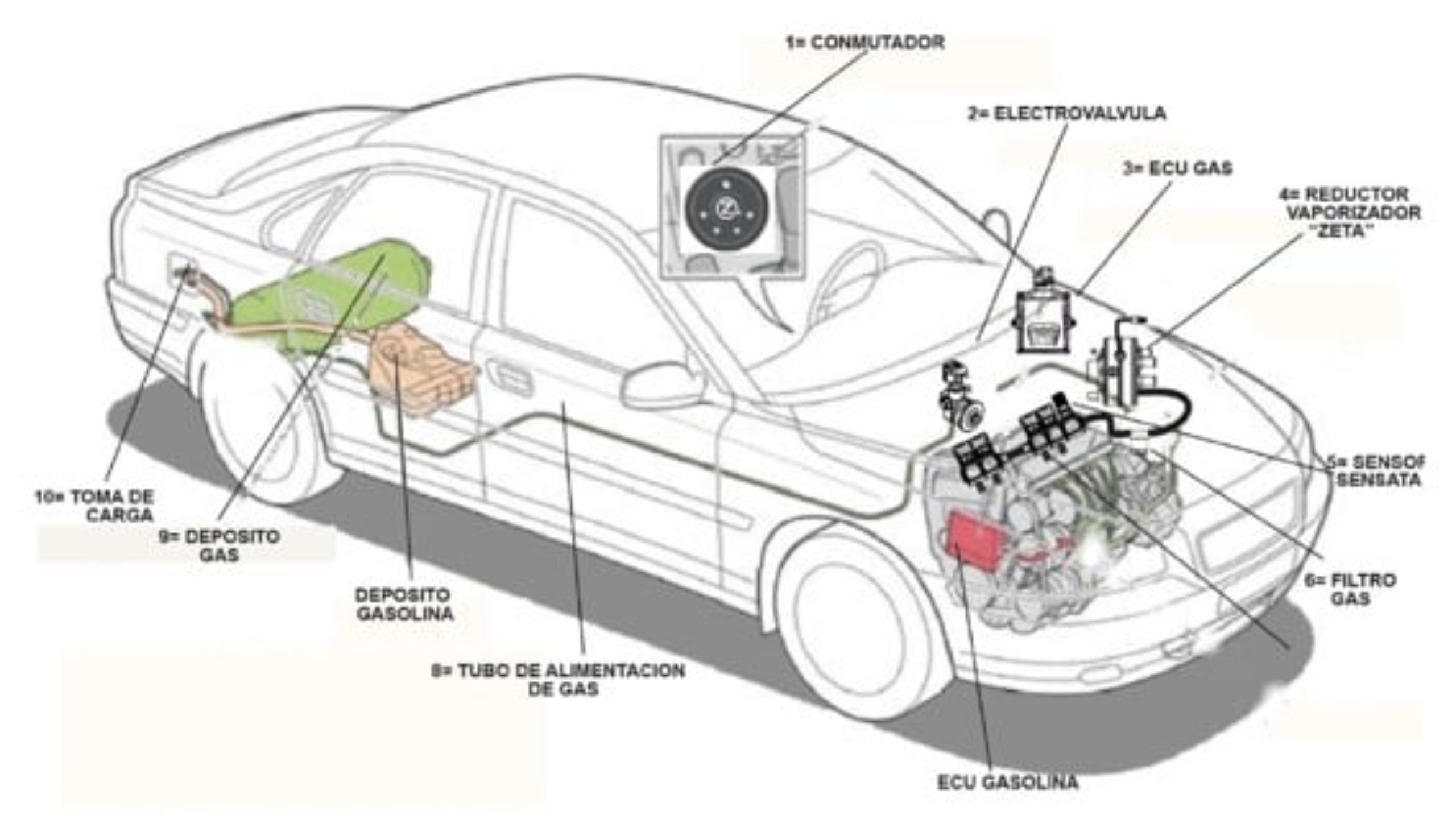 Configuración Autogas